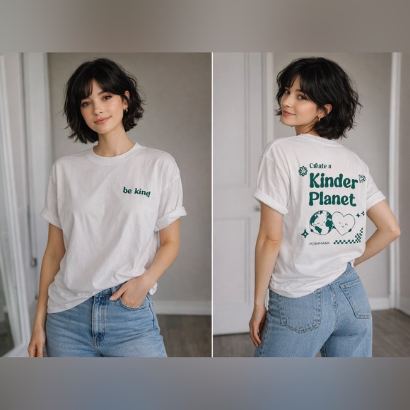 Brunette the Label Cotton Tee NWT - Picture 9 of 9